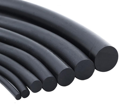 Aicon Nitrile Rubber Cord 10 Metres | Durable Oil and Chemical Resistant Sealing Rubber Cord
