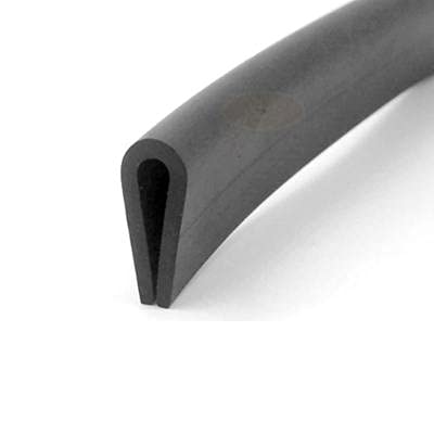 Aicon® Electrical Panel Board Edge EPDM Rubber Gasket 10mm(W) x 2mm Groove
