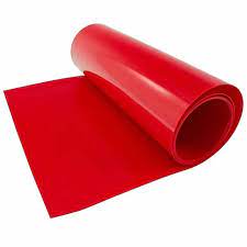 Aicon Silicon Rubber Sheet - Red Colour