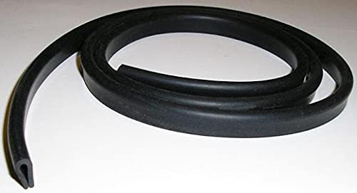 Aicon® Electrical Panel Board Edge EPDM Rubber Gasket 10mm(W) x 2mm Groove