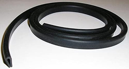 Aicon® Electrical Panel Board Edge EPDM Rubber Gasket 10mm(W) x 2mm Groove