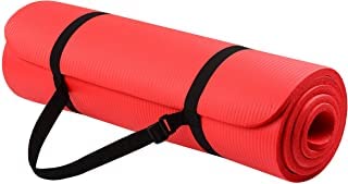 Aicon® Comfort Yoga Mat 6mm for Home & Gym Workout for Men & Women- Pink