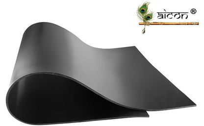 Aicon® 3mm Thickness Black Plain Natural Rubber Sheet High and Premium Quality Rubber