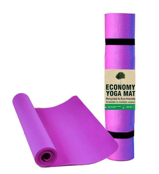 Aicon® Comfort Yoga Mat 6mm for Home & Gym Workout for Men & Women-Purple