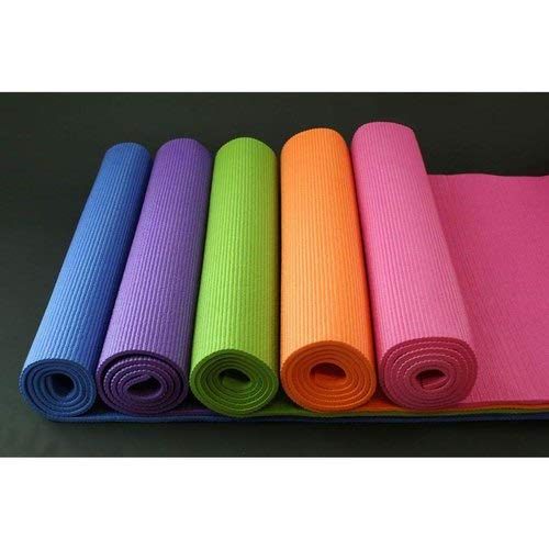 Aicon® Comfort Yoga Mat 6mm for Home & Gym Workout for Men & Women- Pink