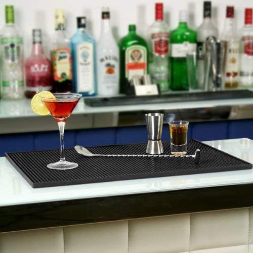 Aicon® Durable and Stylish Bar Mats for Spills. Product is for Coffee, Bars, Restaurants & Counter Top Dish Drying, Glass Drying Product