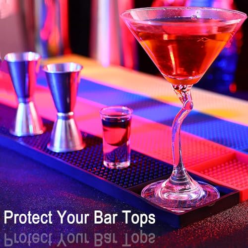 Aicon® Durable and Stylish Bar Mats for Spills. BarMat is for Coffee, Bars, Restaurants & Counter Top Dish Drying, Glass Drying Product