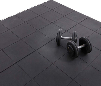 Heavy Duty Gym Mat Tiles - 3feet x 3feet x 16mm Thickness (Set of 2 Pieces)