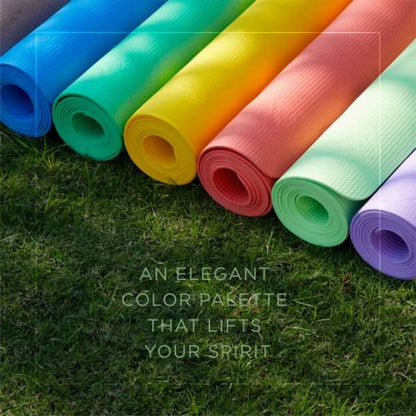 Aicon® Comfort Yoga Mat 6mm for Home & Gym Workout for Men & Women-Purple