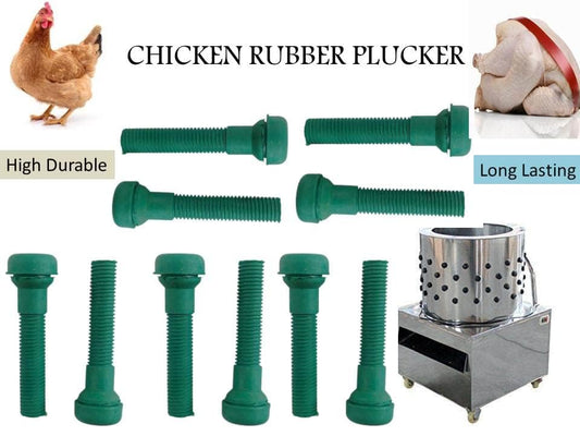 Aicon® Flexible Chicken Rubber Finger Pluckers, Poultry Plücker Machine Parts