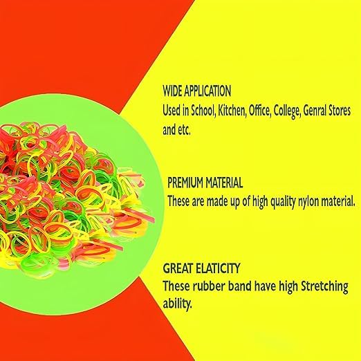 Aicon® Nylon Rubber Band 1inch Dia