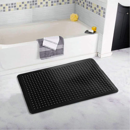 Aicon® Rubber Bubble Door Mat Non-Slip Acupressure Rubber Floor Mat for Restaurant Kitchen-Anti-Fatigue, Non-Slip, Indoor Outdoor Door Mat