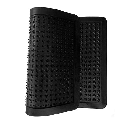 Aicon® Rubber Bubble Door Mat Non-Slip Acupressure Rubber Floor Mat for Restaurant Kitchen-Anti-Fatigue, Non-Slip, Indoor Outdoor Door Mat