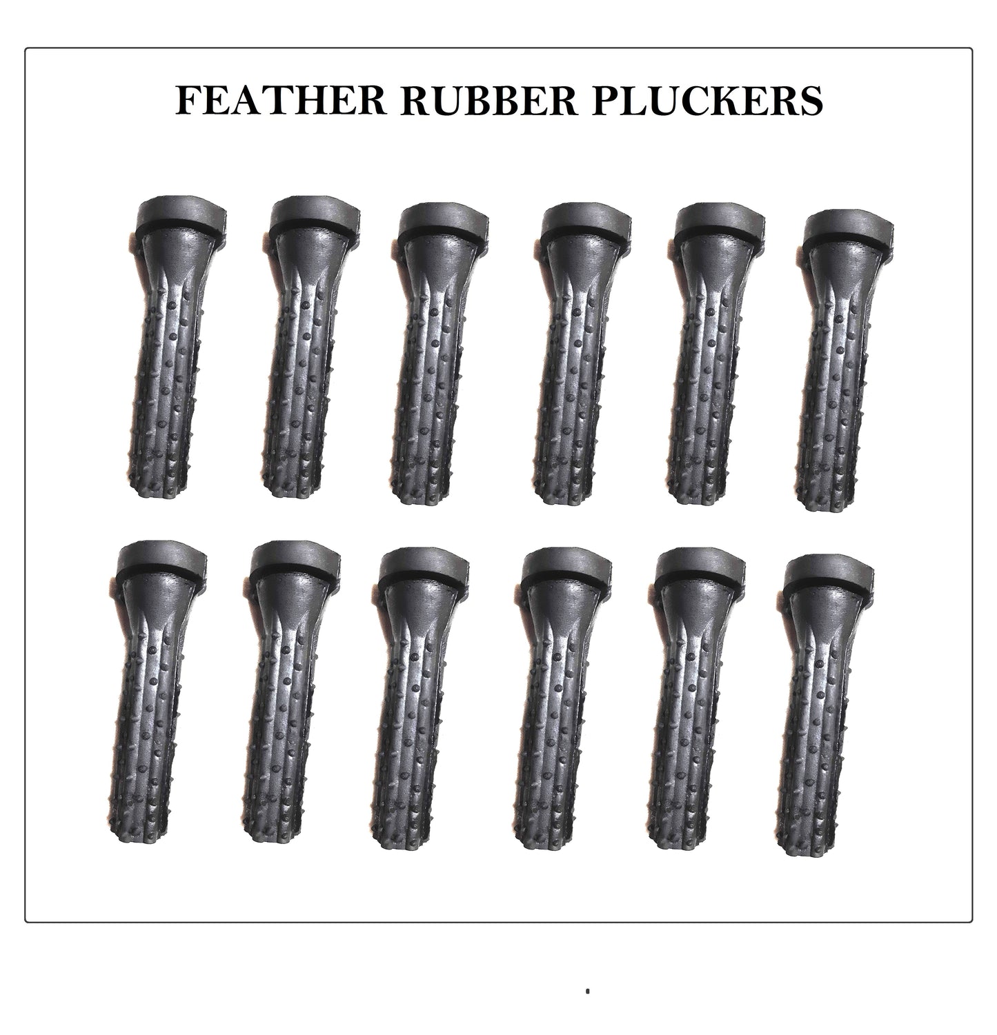 Aicon® Dot Rubber Feather Pluckers Cleaning Machine